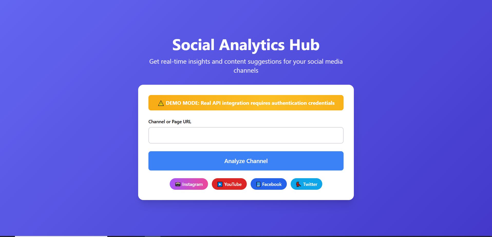 social analytics tracker